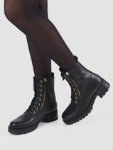 Veterbottines uit leder-GABOR-vue-porte
