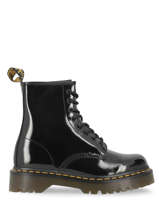 Boots 1460 bex vernis en cuir-DR MARTENS