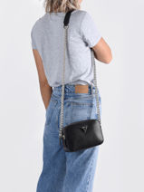 Sac Bandoulire Noelle Guess Noir noelle ZG787914-vue-porte