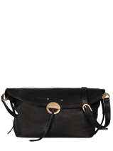 Sac Port paule Othilia Cuir Vanessa bruno Noir hobo 33V40811