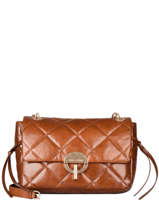 Sac Port paule Moon Cuir Matelass Vanessa bruno Marron moon 84V40324