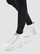 Sneakers iron mid canvas-NO NAME-vue-porte