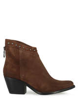 Santiags en cuir-MJUS