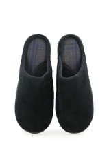 Pantoffels Isotoner Zwart men 1119991