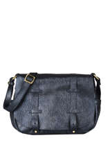 Sac Bess New Glit Cuir Mila louise Bleu vintage 3017NG
