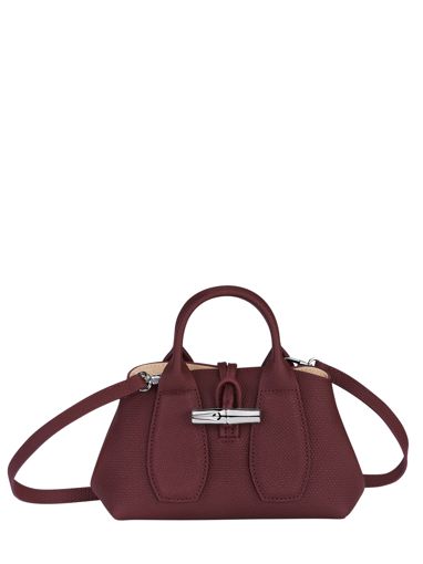 Longchamp Roseau Sac port main Rouge