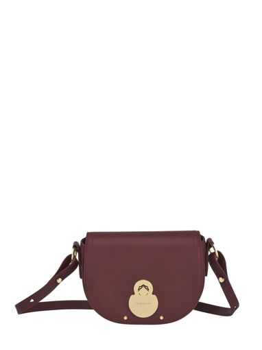 Longchamp Cavalcade Sac port travers Rouge