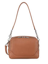 Sac Bandoulire Charlotte Cuir Nathan baume Marron event 2