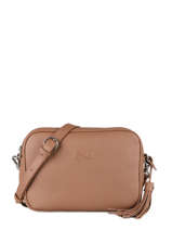 Sac Bandoulire Camera Bag Cuir Nathan baume Marron nathan 2