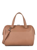 Sac Polochon Scarlett Cuir Nathan baume Marron riders 19-01