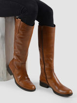 Bottes en cuir-GABOR-vue-porte