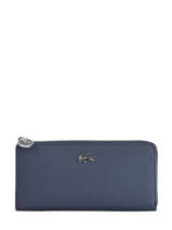 Portefeuille Daily Classics Lacoste Blauw daily classic NF2780DC