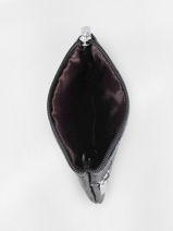 Porte-monnaie Porte-clefs Cuir Miniprix Blanc cow PMZIP-vue-porte