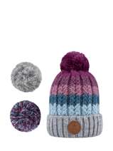 Muts Met Verwisselbare Pompon Cabaia hats 75700