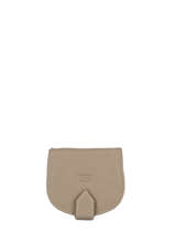 Portemonnee Caviar Leder Crinkles Beige caviar 14039