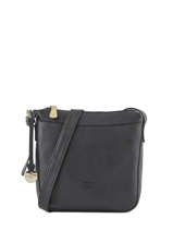 Cross Body Tas Caviar Leder Crinkles Zwart caviar 80053