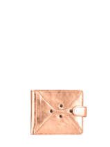 Portefeuille Louise Cuir Paul marius Or vintage LOUISE