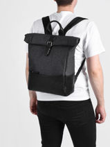 Sac  Dos Business Light 2 Compartiments Etrier light ELIG8102-vue-porte