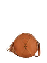 Sac Bandoulire Le Precieux Cuir Paul marius Marron vintage PRECIEUX