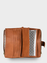 Portefeuille Porte-monnaie Soft Mandoline Marron soft 195-vue-porte