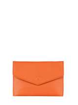 Porte-papiers Cuir Katana Orange marina 753104