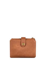 Porte-monnaie Soft Mandoline Marron soft 376