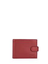 Portefeuille Leder Hexagona Rood soft 221050