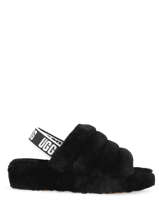 Slippers fluff yeah uit leder-UGG