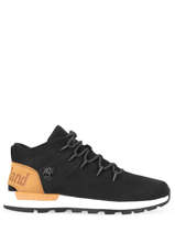 Sneakers Sprint Trekker En Cuir Timberland Noir men A24AB015