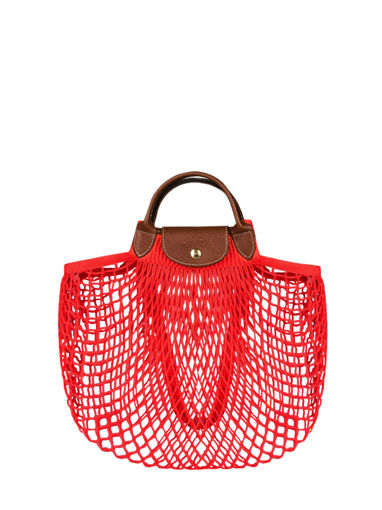 Longchamp Le pliage filet Besace Rose