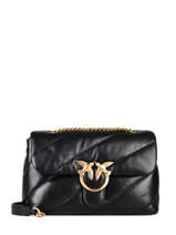 Sac Bandoulire Classic Love Bag Puff Maxi Quilt Cuir Pinko love bag puff 1P22AY