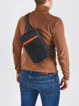 Sac Bandoulire Hexagona Noir master 586758-vue-porte