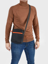 Sac Bandoulire Hexagona Noir master 586761-vue-porte
