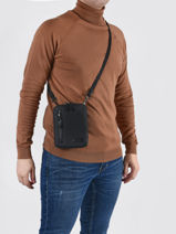 Sac Bandoulire Hexagona Noir legend 586799-vue-porte