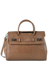 Handtas Delmas Fuchsia Bruin delmas 6