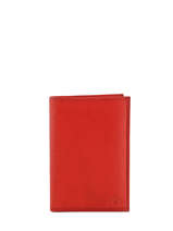 Portefeuille Cuir Katana Rouge marina 753018