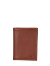 Portefeuille Cuir Katana Marron marina 753096