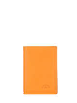 Porte-cartes Cuir Katana Jaune marina 753038