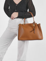 Sac � Main Azalie Ted lapidus Marron azalie TLHF9584-vue-porte