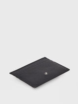 Kaarthouder Sartorial Leder Montblanc Zwart sartorial 114603-vue-porte