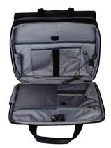 Pilot-case  Roulettes Samsonite Noir spectrolite 3.0 KG3007-vue-porte