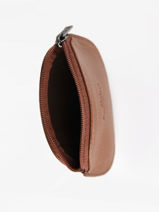 Porte Monnaie Foulonn Cuir Yves renard Marron foulonne 23A2-vue-porte
