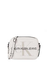 Cross Body Tas Sculpted Calvin klein jeans Wit sculpted K607202