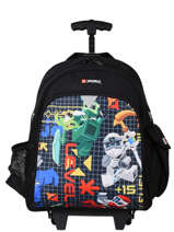 Sac  Dos  Roulettes Lego Noir prime empire 13