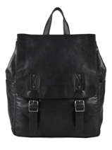 Sac  Dos Basilic pepper Noir traveler BTRA05