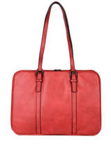Business Schoudertas Hexagona Rood gracieuse NOYJN5