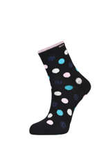 Sokken Laura Rémi Cabaia Zwart socks 82711