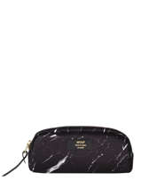 Trousse Wouf black marble MA170007