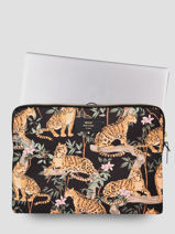 Laptophoes 15" Lazy Jungle Wouf black lazy jungle T6KTFS1S-vue-porte