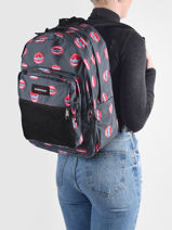 Rugzak Pinnacle Eastpak Grijs pbg authentic PBGK060-vue-porte